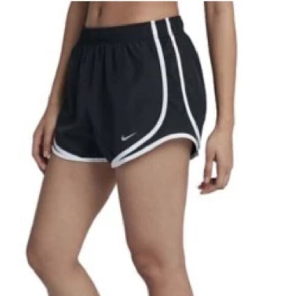 NIKE Dri-Fit Tempo Shorts black and white size small - Picture 1 of 7